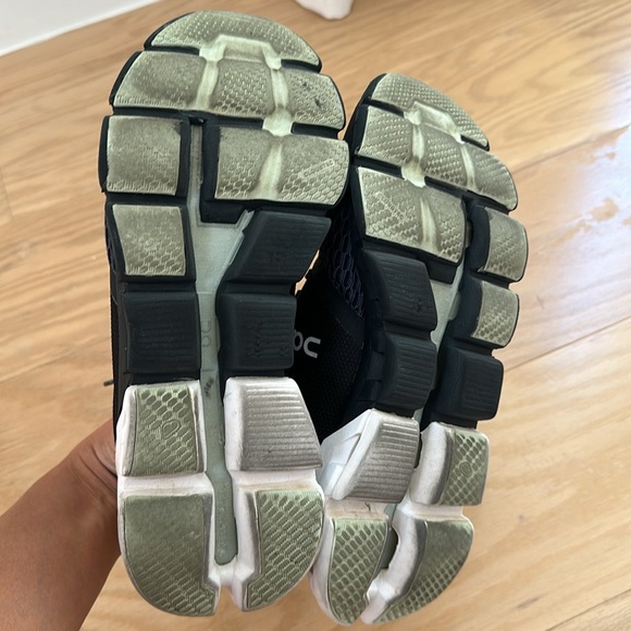 On Running Black and White Sneakers - Picture 3 of 6